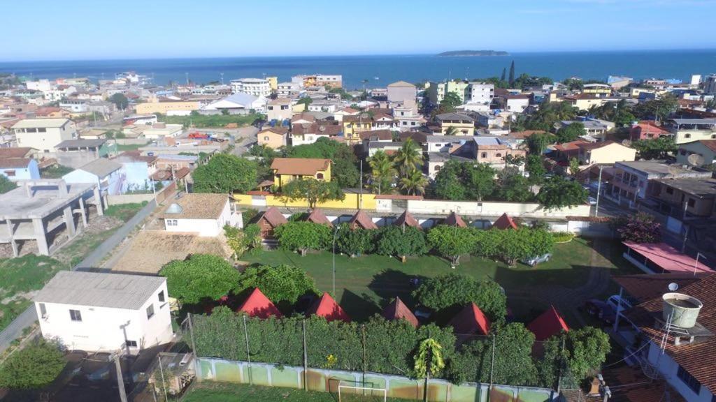 Hr Chales Pousada Itapemirim Bagian luar foto